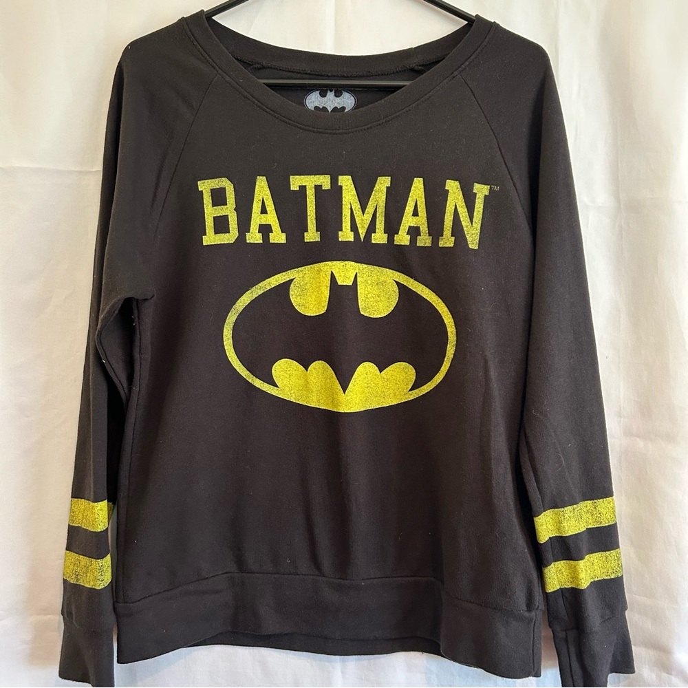 Batman Black and Yellow Sweatshirt